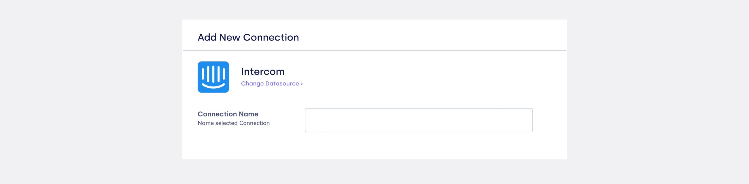 Intercom connection form