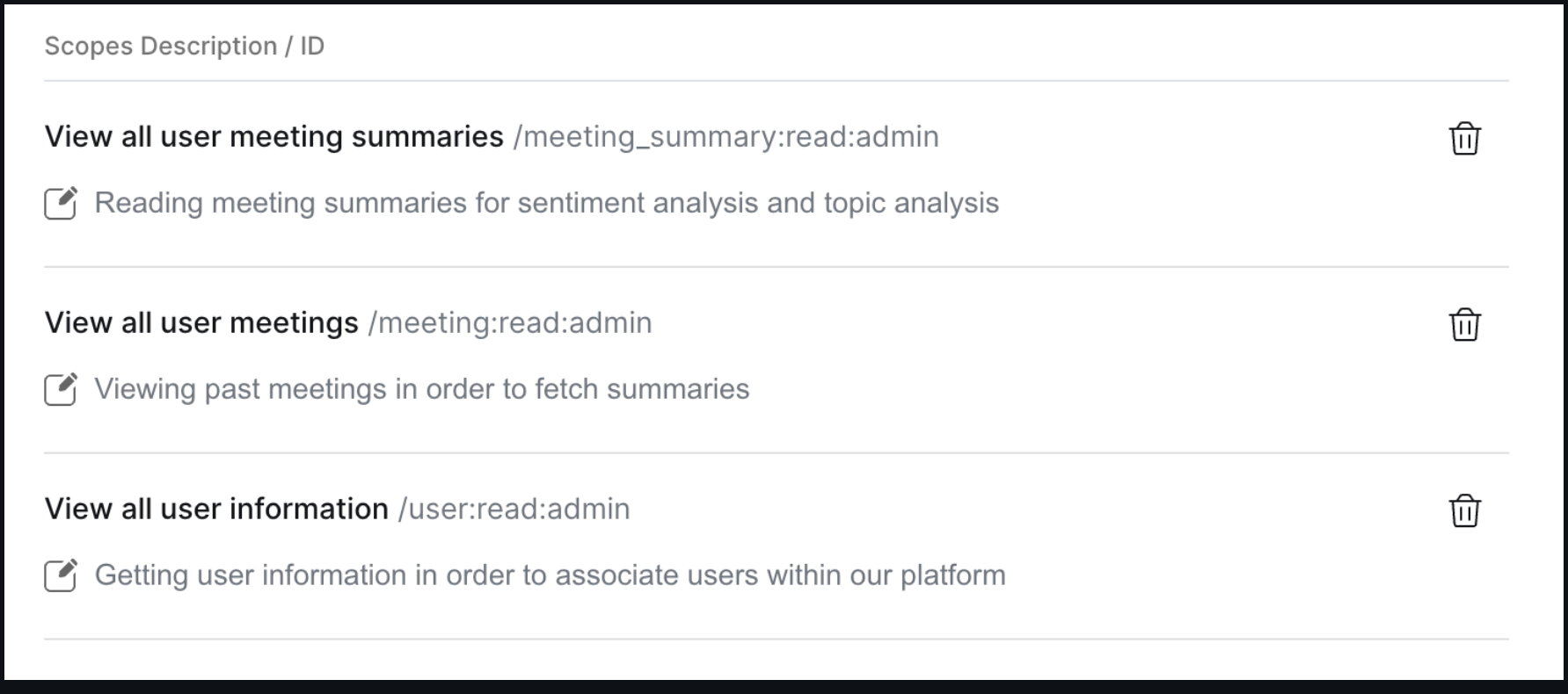 Zoom App Marketplace — enable read/write app permissions